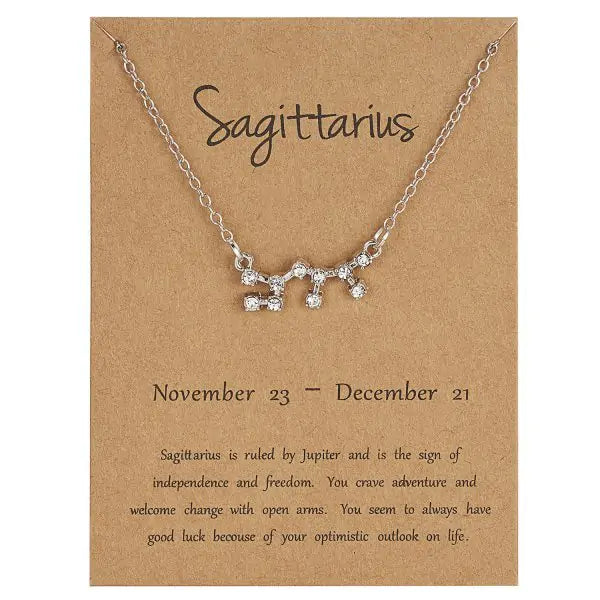 Constellation Zodiac Sign Necklace