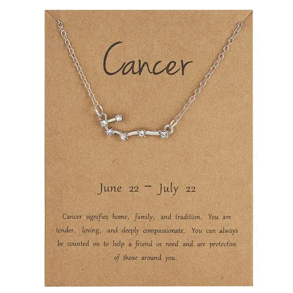 Constellation Zodiac Sign Necklace