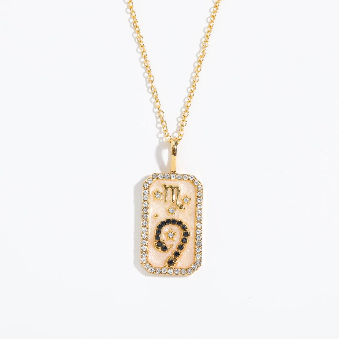 Heavy Pendant Zodiac Sign Necklace