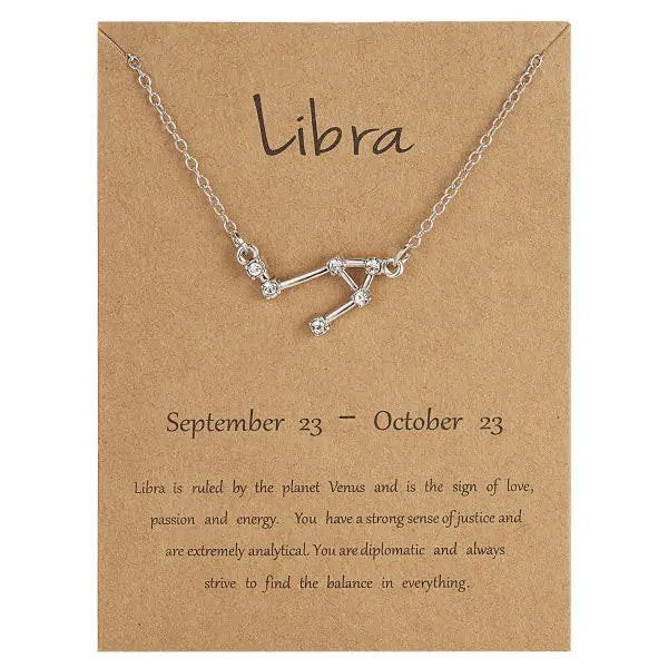 Constellation Zodiac Sign Necklace