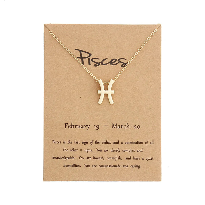 Zodiac Sign Necklace