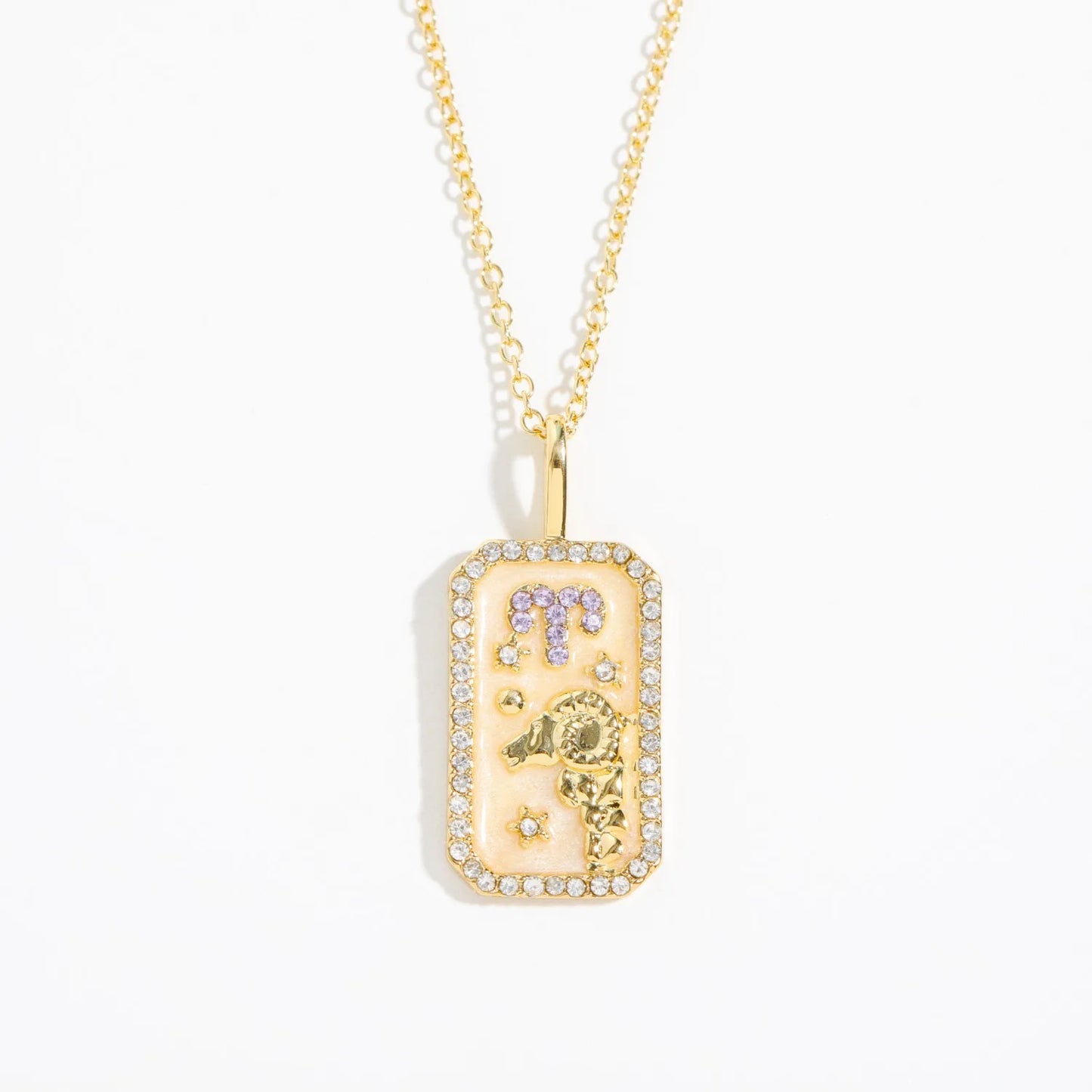 Heavy Pendant Zodiac Sign Necklace